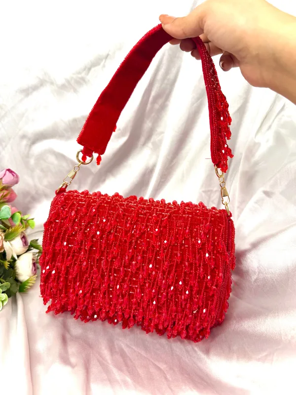 Red_Crystal_Tassel_Clutch_Purse